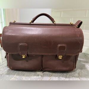 Vintage Coach leather bag